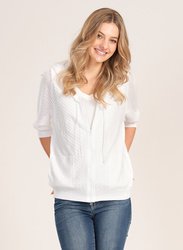 3/4 SLEEVE HOODIE