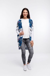 LONG BATWING CARDI