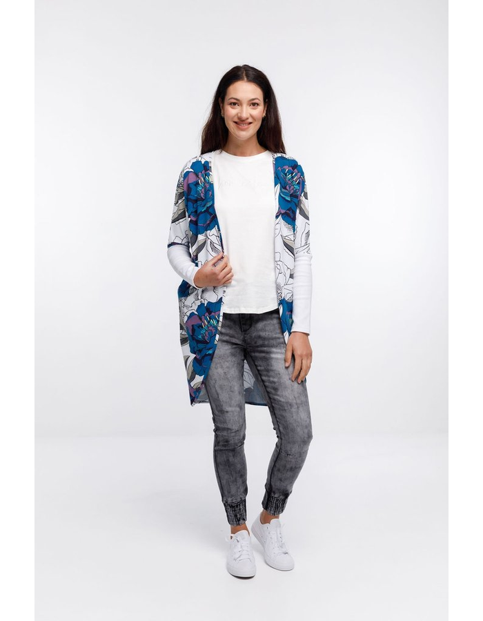 LONG BATWING CARDI
