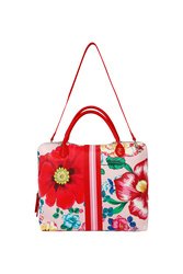 ROMANCE BLOOMS ZIP TOTE
