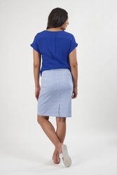 PRINTED LIGHTWEIGHT SKIRT