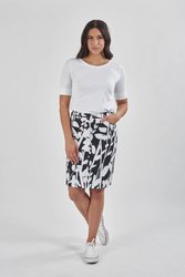 PRINTED LIGHTWEIGHT SKIRT