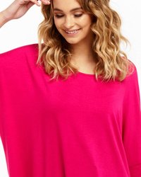 MILAN 3/4 SLEEVE TOP