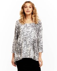 MILAN 3/4 SLEEVE TOP