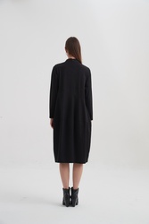 HIGH NECK SEAM DRESS