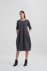 DIAGONAL SEAM DRESS