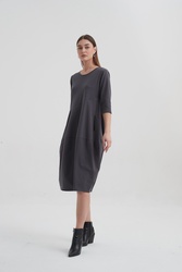 DIAGONAL SEAM DRESS