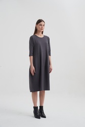 DIAGONAL SEAM DRESS