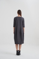 DIAGONAL SEAM DRESS