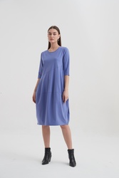 DIAGONAL SEAM DRESS