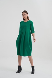 DIAGONAL SEAM DRESS