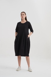 DIAGONAL SEAM DRESS