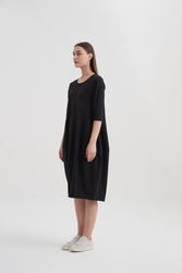 DIAGONAL SEAM DRESS