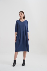 DIAGONAL SEAM DRESS