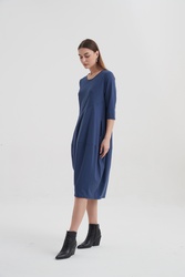DIAGONAL SEAM DRESS