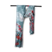 SILK TEA BLOSSOM SCARF