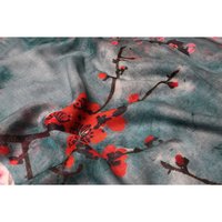 SILK TEA BLOSSOM SCARF