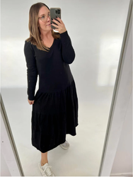 TIERED MAXI DRESS