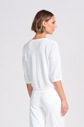 Cropped Zip Cardigan