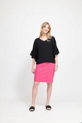 SQUARE POCKETS SKIRT