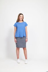 SQUARE POCKETS SKIRT