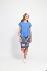 SQUARE POCKETS SKIRT