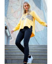 Leopard Star Sweater 
