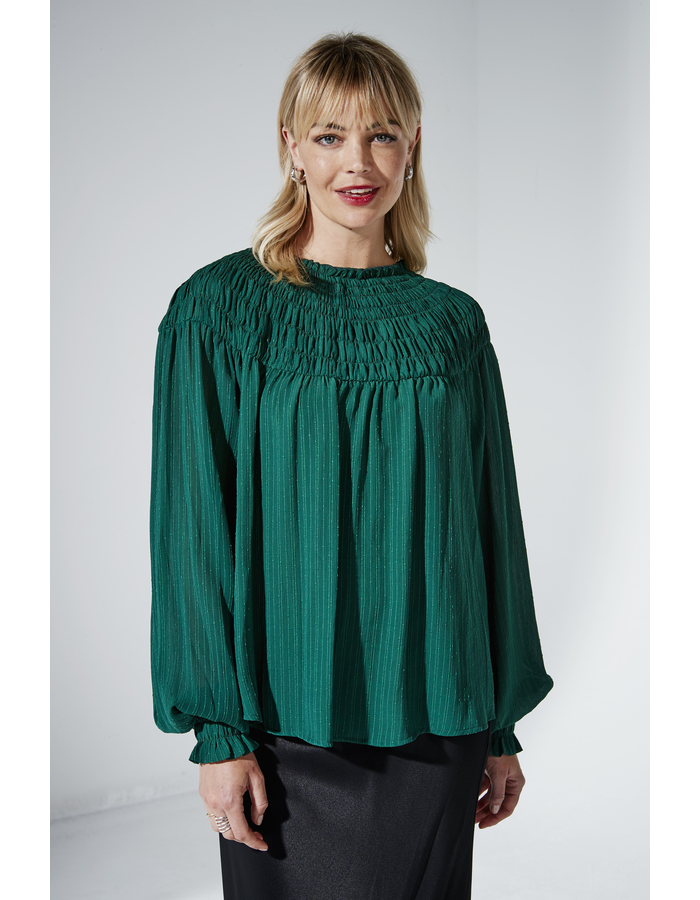 Lyon Shirred Women's Top