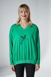 Nimes Print Women's Top