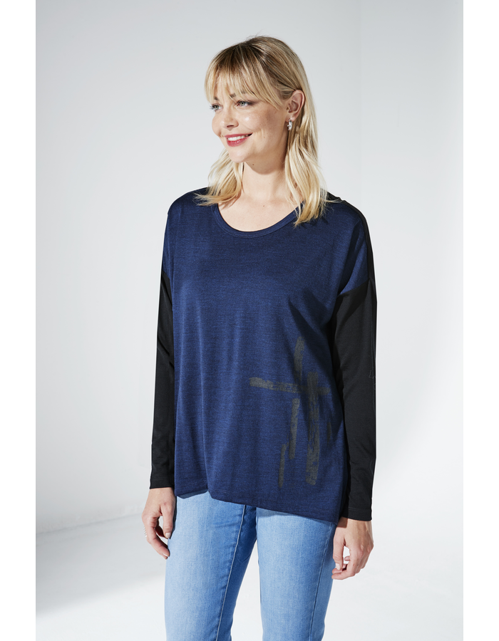 Amiens Splice Merino Top