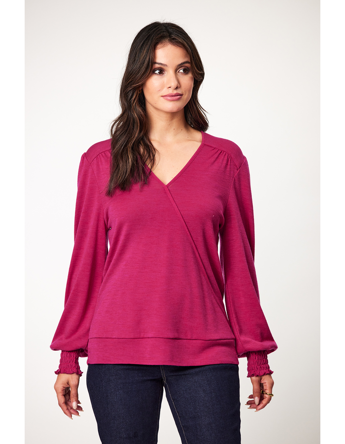 Cato Merino Wrap Women's Top