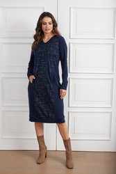 Orsen Merino Panel Dress