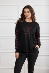 Vita Print Merino Top
