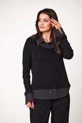 Amity Splice Merino Top