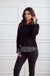 Amity Splice Merino Top