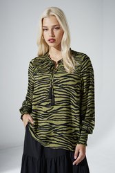 Milan Shirred Women's Top