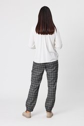 Soft Gathered Neck Top Pl