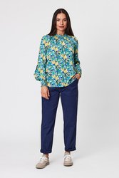 Soft Gathered Neck Top