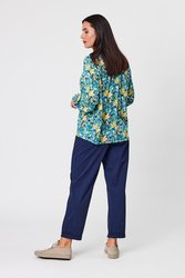 Soft Gathered Neck Top