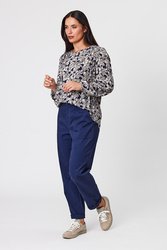Shirred Yoke Top