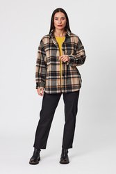 Check Jacket With Pockets