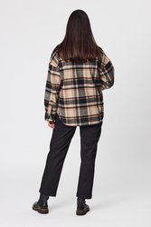 Check Jacket With Pockets