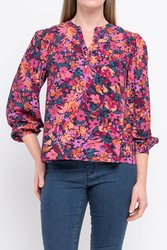 Autumn Floral Top