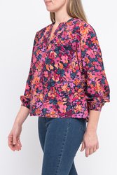 Autumn Floral Top