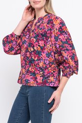 Autumn Floral Top