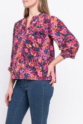 Autumn Floral Top
