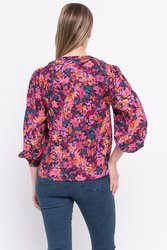 Autumn Floral Top