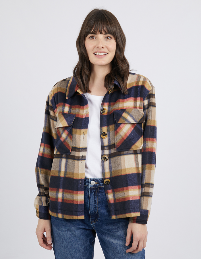 Noemi Check Women's Shacket