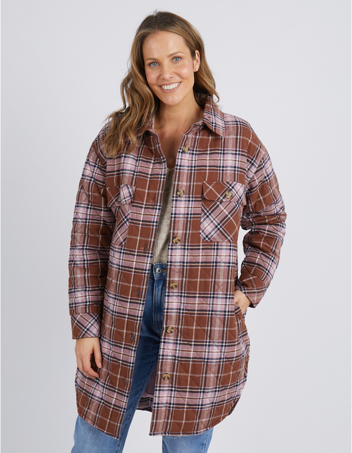 Aster Check Women's Shacket