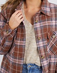 Aster Check Shacket